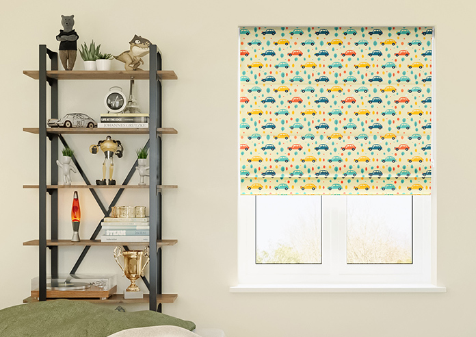 Leafy Lane, Carnival - Roman Blind - Image 3
